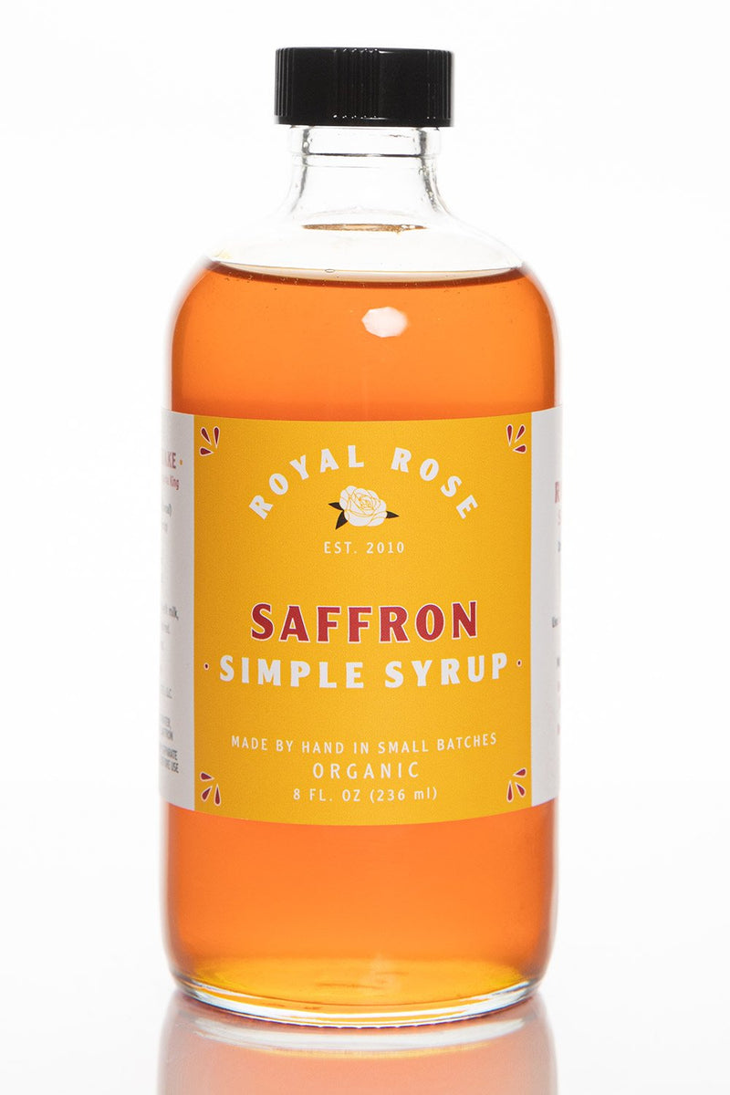 Saffron Organic Simple Syrup – Split Rock Distilling