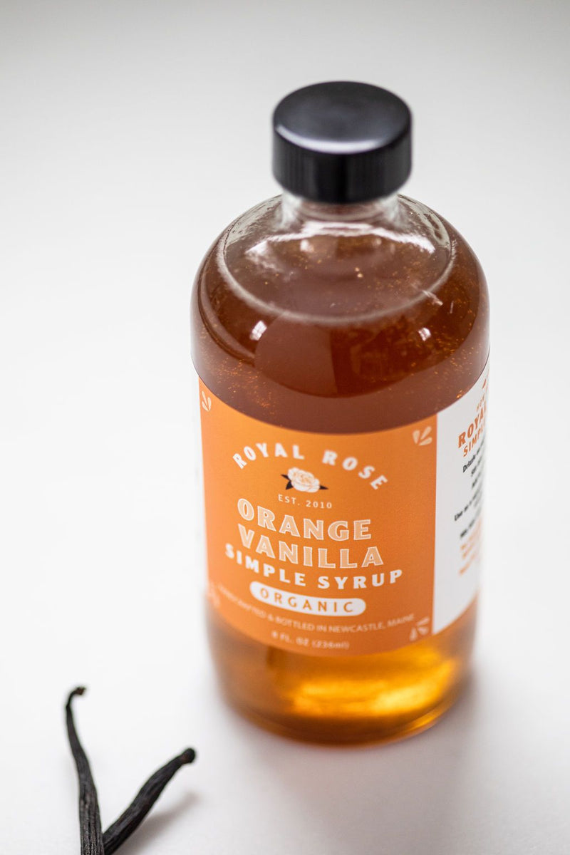 Sirop simple Orange & Vanille – 250 ml
