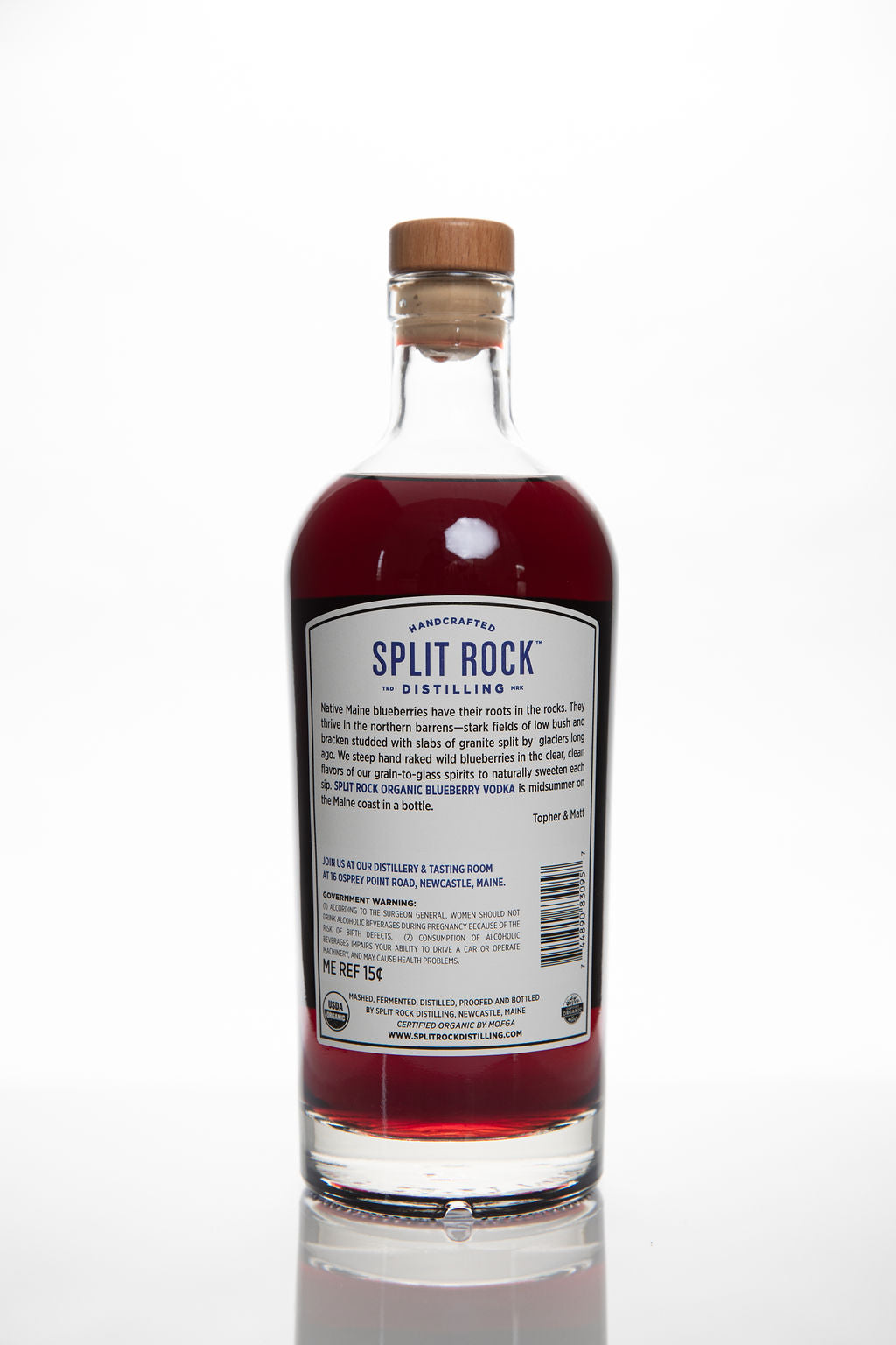 5 Rocks Distilling Blueberry Vodka Brands