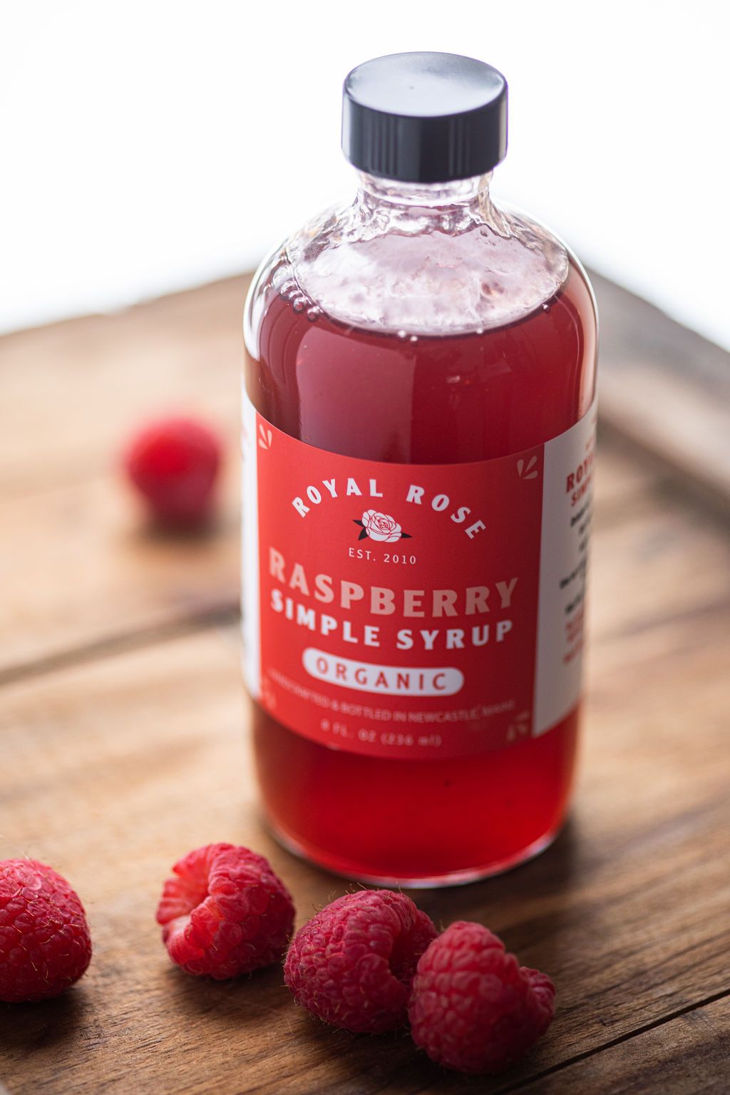 Raspberry Organic Simple Syrup – Split Rock Distilling